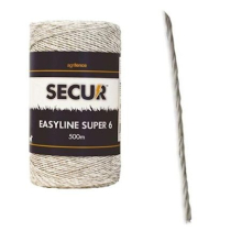 EASYLINE SUPER 6 x 250m POLYWIRE WHITE