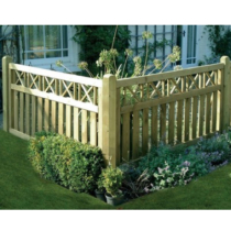 Elite Cross-Top Fence Panels