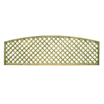 Image for Arched-Top Diamond Timber Trellis Panels