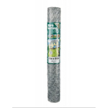600x25x20g 10m ROLL GALVANISED HEX WIRE NETTING