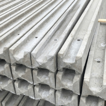 Slotted Concrete Posts For Panel Fencing