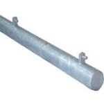 Galvanised Metal Gate Posts