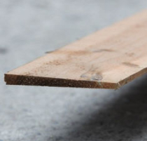 1.5x125x22mm FEATHEREDGE BOARD BROWN TREATED (5'x5"x1")