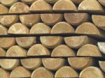 Image for Half Round Posts
