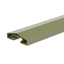 FM DURAPOST CAPPING RAIL 65mm 1.83m OLIVE GREY
