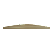 NS LUPVC 6' GRAVEL BOARD CONVEX SANDSTONE
