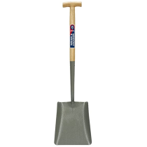 S&J CONTRACTOR SHOVEL WOOD T GRIP SQUARE MOUTH NO 2
