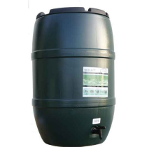 STRATA WATER BUTT WITH CHILD PROOF LID & TAP 210L