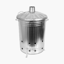 18" GARDEN INCINERATOR TAPERED GALVANISED