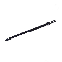 60cm HEAVY DUTY TREE TIE BLACK SOFT RUBBER