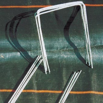 GROUND STAPLE 4"X6" METAL PACK OF 10