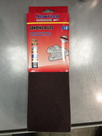 100 x 610mm SANDING BELT 80 GRIT MEDIUM PACK/3