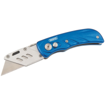 FOLDING TRIMMING KNIFE WITH CLIP - DRAPER