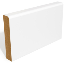 MDF SKIRTING PRIMED 5.49x18x144mm PENCIL ROUND 1E
