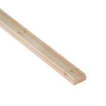 Pine 3.6Mtr 41mm Base Rail UNTREATED BR3.641P *