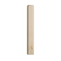 Pine 91mm Newel Base 915mm UNTREATED CMB915P *
