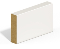 MDF SKIRTING PRIMED 5.49x18x119mm SQUARE EDGE