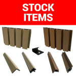 Image for DenaClad Stock Doric Design Slatted Cladding