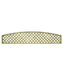 300/415mmH x 1.83mW PRIVACY DIAMOND LATTICE CONVEX *