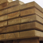 Image for Timber Rails - Green & Brown Treated