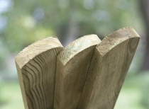 1.2x70x19mm PALE ROUND PAR GRN TREATED (4'x2.3/4"x3/4")*