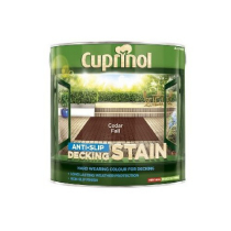 CUPRINOL ANTI-SLIP DECKING STAIN CEDAR FALL 2.5L