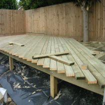 Decking Weed Control & Ground Cover