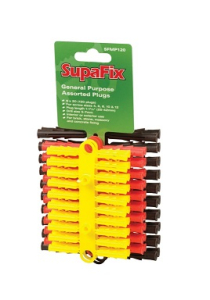Securfix General Purpose Assorted Plug Set 120 Pack