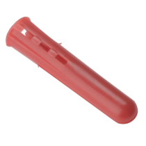 PLASTIC EXPANSION WALL PLUG RED BOX/100