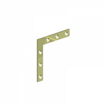 2" CORNER PLATES ZINC PLATED PACK/4 INCL SCREWS