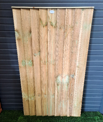 1.5mH x 0.9mW (5') FEATHER EDGE GATE GREEN TREATED