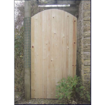 3'H x 33"W T&G ARCHED TOP GATE GREEN TREATED ((MTO))