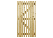 1.80mH x 0.9mW (6') ORCHARD GATE FLAT TOP GRN TRTD SOFTWOO