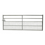 Image for Half Meshed Galvanised Gates