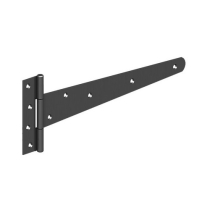 12" MEDIUM TEE HINGE BLACK (PAIR)