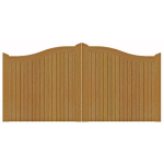 Image for Swept-Top Manor Gates