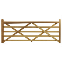 NS 3'7"H X 7'W SOMERSET GATE TREATED SOFTWOOD*