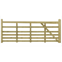 NS 3'7"H X 10'W WINDSOR GATE TREATED SOFTWOOD*