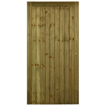 1.2mWx1.778mH COUNTRY GATE GRN TREATED FEATHER EDGE BOARDS*